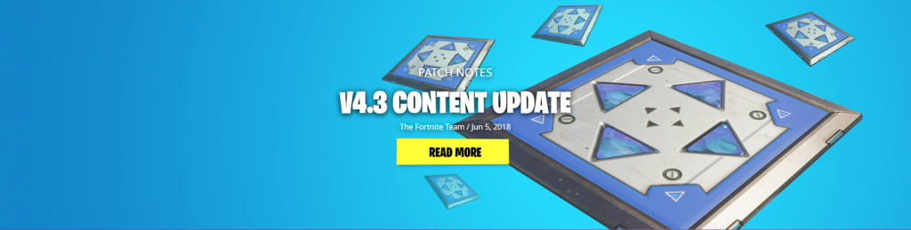 Fortnite v4.3 Content Update Now Live!
